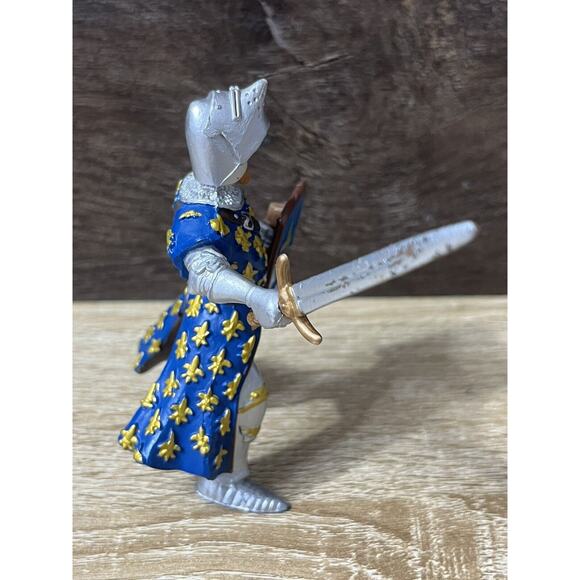 Knight & Horse Action Figures Papo 2005 PVC 4" Medieval Warrior Fantasy - Picture 10 of 13